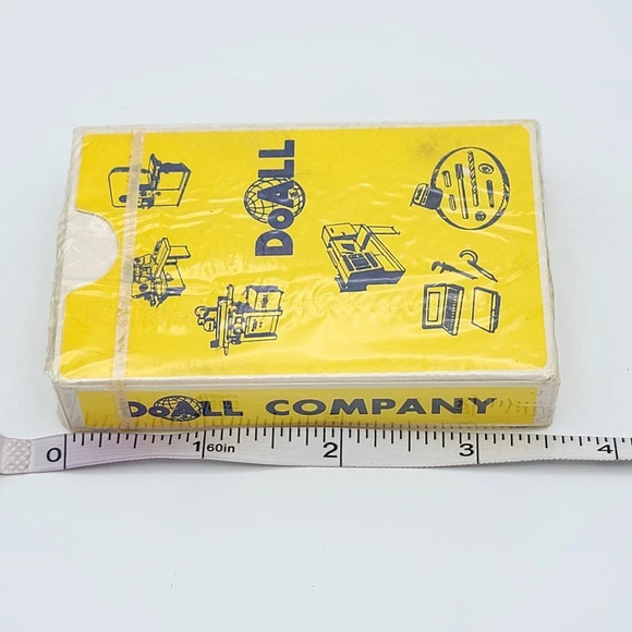 DOALL Sawing Company Promotional Vintage Collectible Playing Cards RARE Sealed - Picture 9 of 9